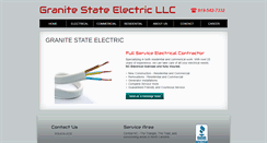 Desktop Screenshot of granitestateelectricllc.com